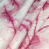 Premium Pink & White Tie-Dye Cotton Quilt with Pillow Covers – Soft, Lightweight & Handcrafted Bedding Set