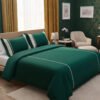 Zulvia LuxeComfort Emerald Green Premium Bedding Set Zulvia LuxeComfort Emerald Green Premium Bedding Set